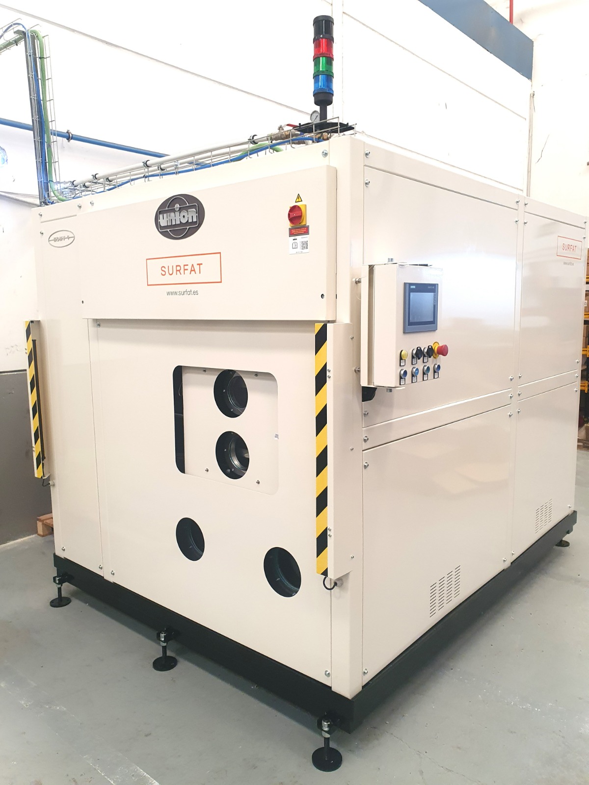 máquina de lavado al vacío